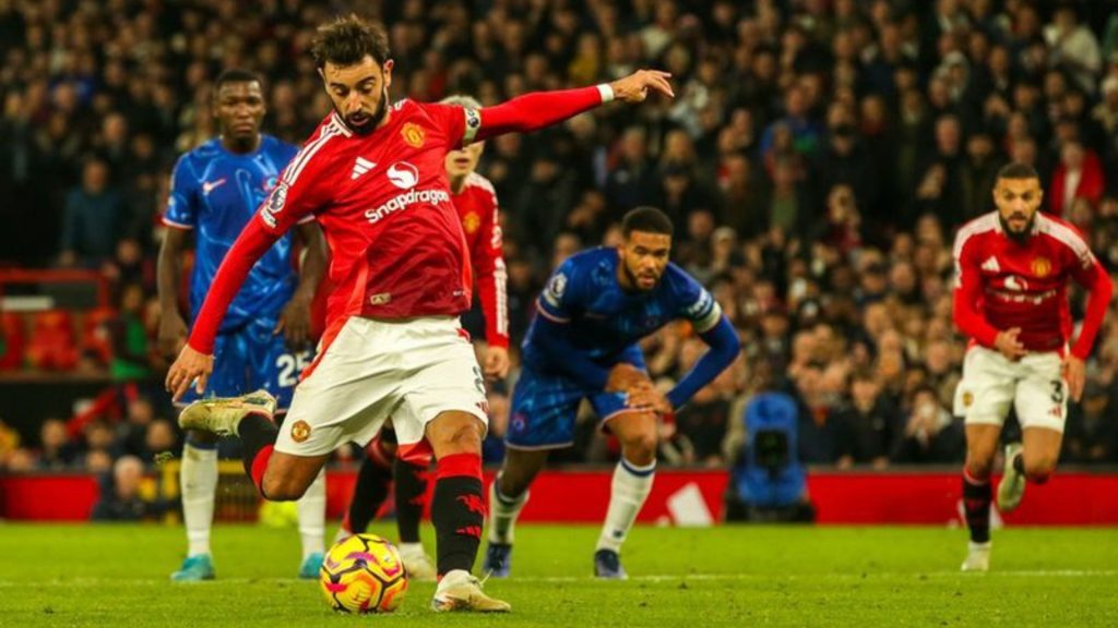 Hasil Manchester United vs Chelsea Skor 1-1