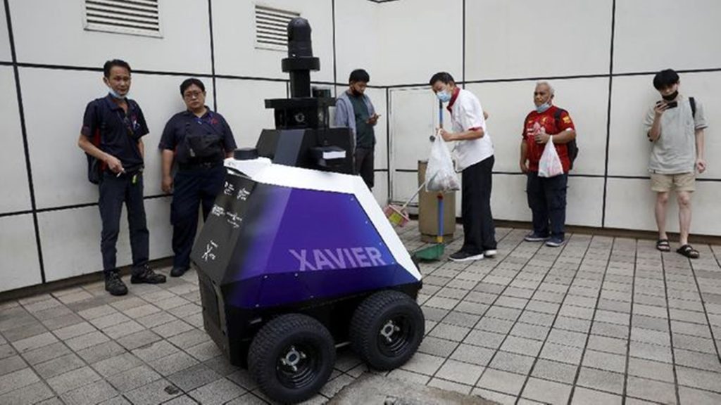 Perusahaan Keamanan San Antonio Uji Robot Pengawas dari Singapura di SAMMinistries