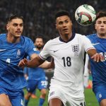 Hasil Yunani vs Inggris: Skor 0-3